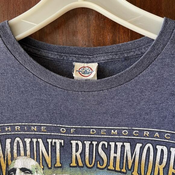 Mount Rushmore Shrine of Democracy Short Sleeve T-Shirt Men's XL - Picture 5 of 10